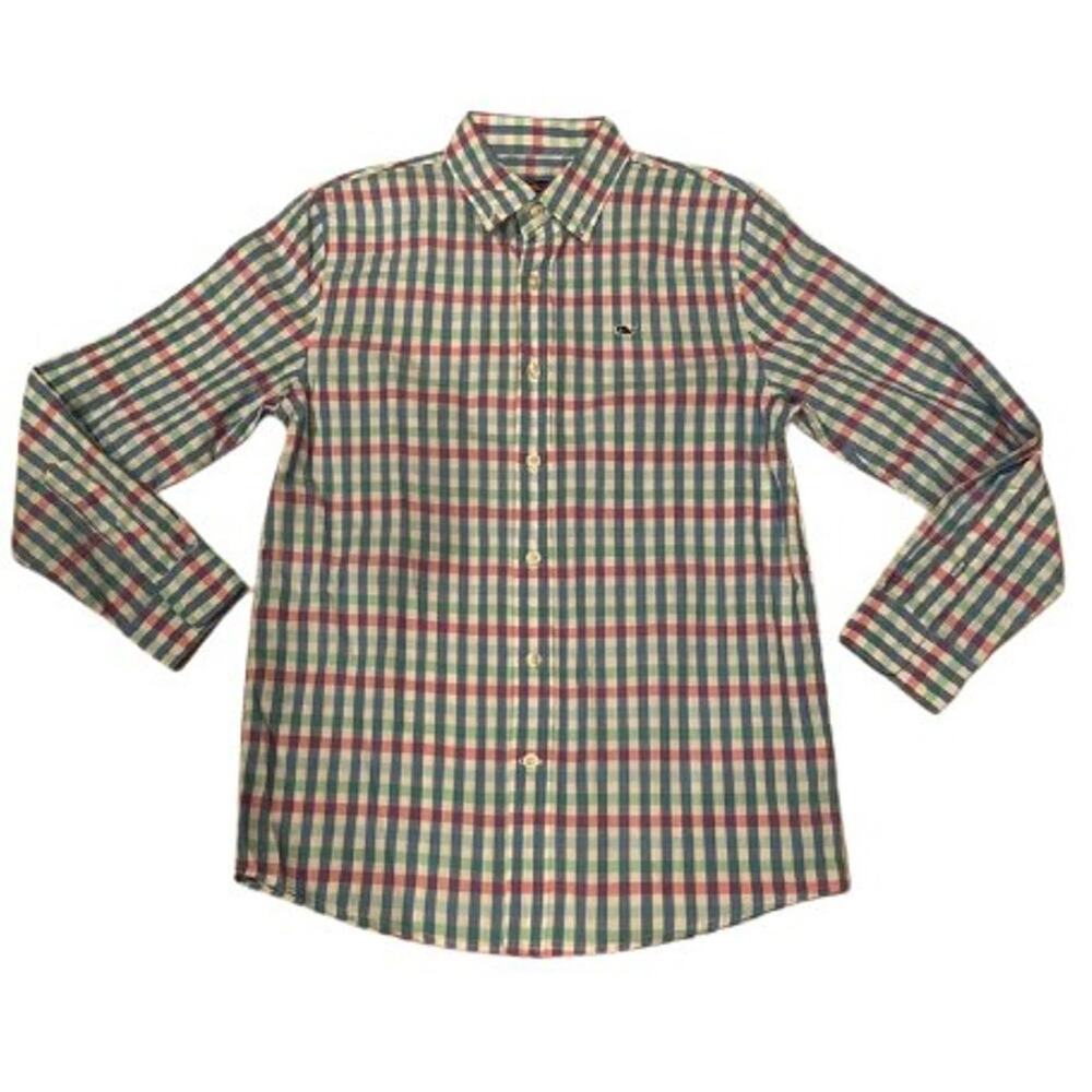 Vineyard Vines Boys Button Down Shirt MD